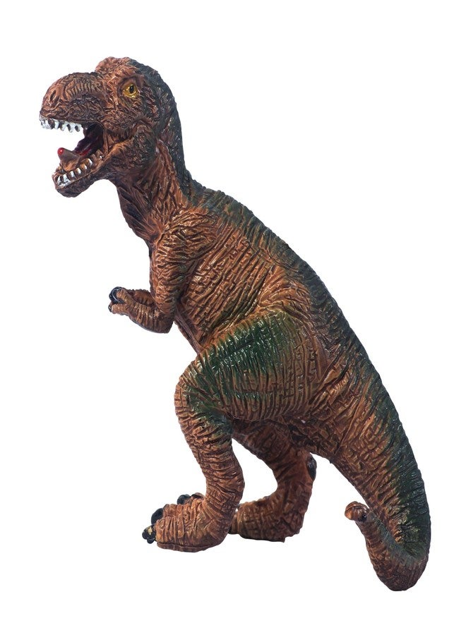 CRYA مجسم ديناصور تي ريكس من كرايا، ألعاب ديناصور تيرانوصور ريكس واقعية للأطفال، لعبة تيرانوصور ريكس بطول 6 سم للعب والعرض، ألعاب ديناصورات جوراسية تعليمية للأولاد والبنات (تيرانوصور ريكس صغير) - Image 1